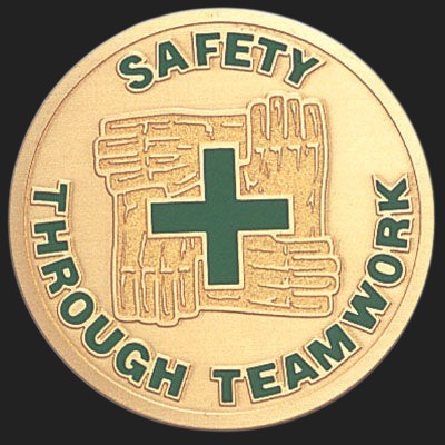 Safety Metal Stickers