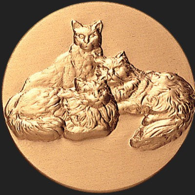 Cat Metal Stickers