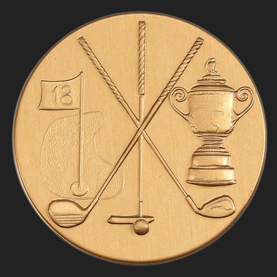 Golf Metal Stickers