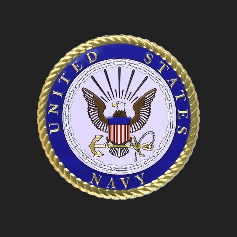 Veterans Metal Stickers