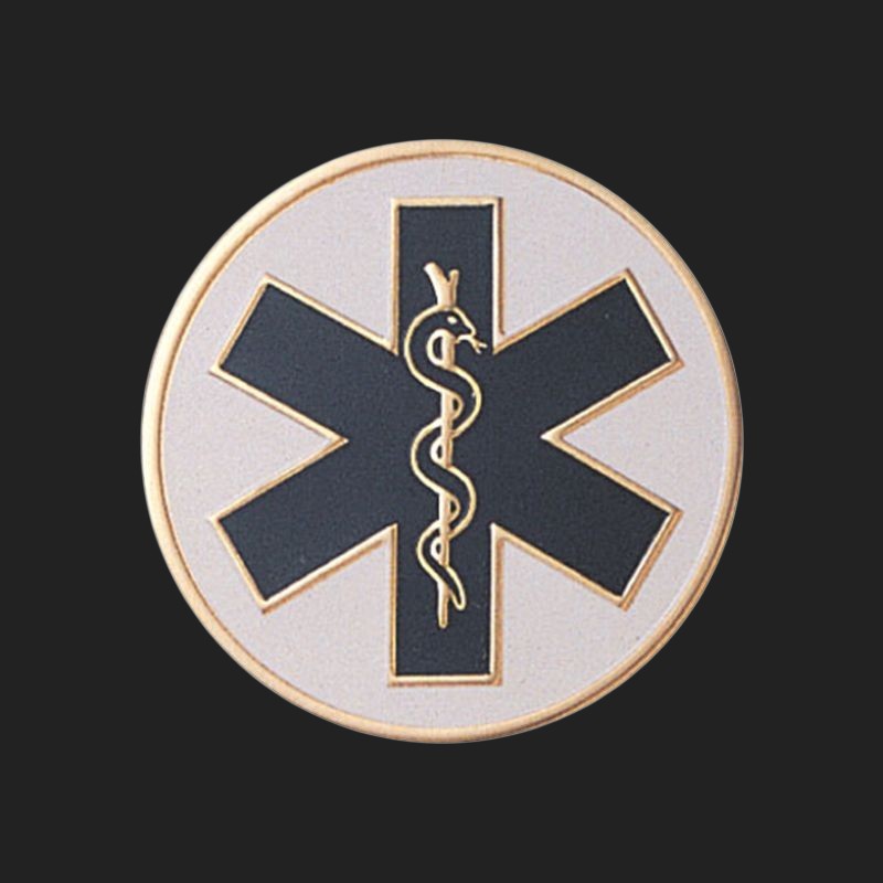 Paramedic Metal Stickers