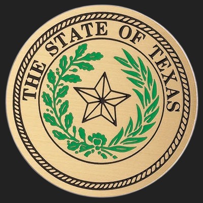 U.S. States Metal Stickers