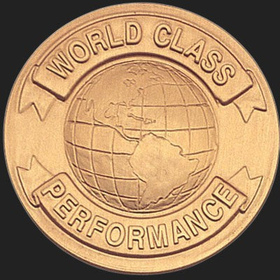 Recognition Metal Stickers