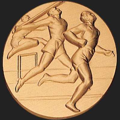 Track and Field Metal Stickers
