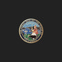 Metal Stickems Great Seal of the State of California enamel sticker with gold-tone metal finish and detailed design.