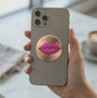 Video for Lips Metal Stickems™ 2 Inch Bronze Sticker With Spun Finish